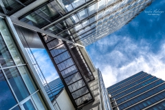 Arbeitsplatz in den Wolken