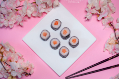 Maki-Sushi Lachs