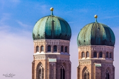 Zwiebeltürme des Liebfrauendoms in München