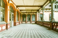 Veranda des Sanatoriums