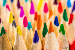 Bunt gemalt