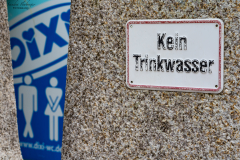 Kein-Trinkwasser